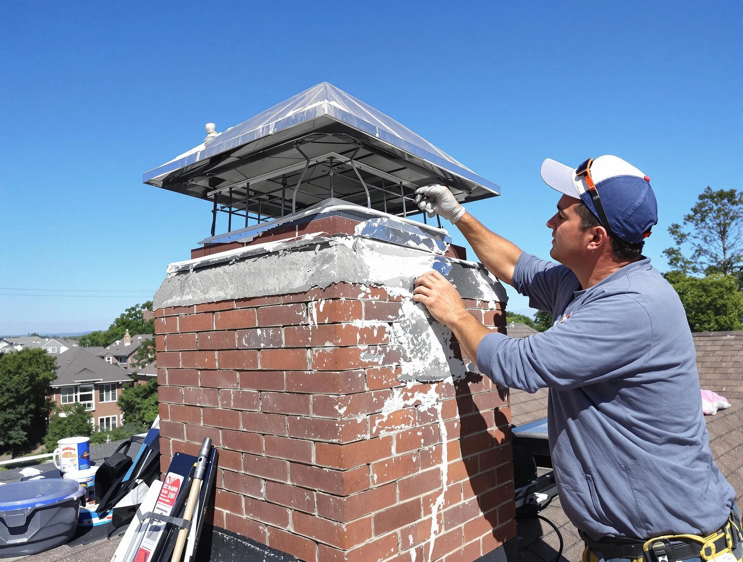 Chimney Crown Services service in Rockwood, VA